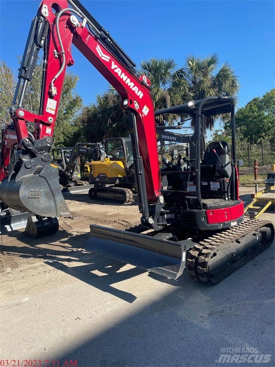 Yanmar VIO35-6A Minigrävare < 7t