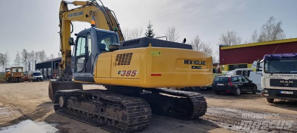 New Holland E 385 Bandgrävare