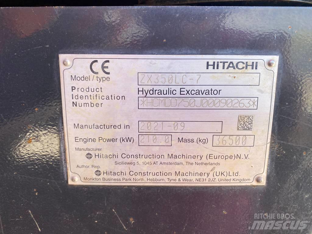 Hitachi ZX 350 LC-6 Bandgrävare