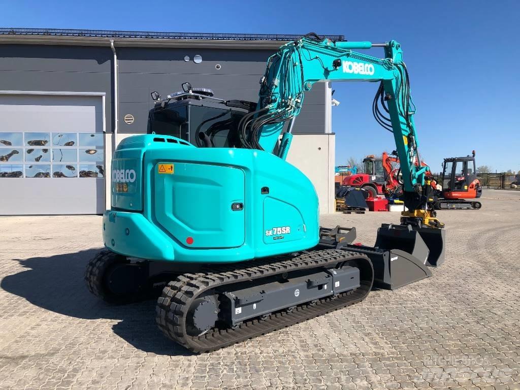 Kobelco SK 75 SR Midigrävmaskiner 7t - 12t