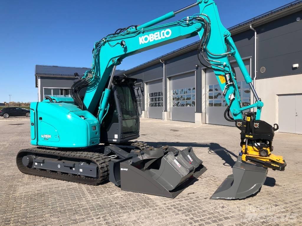Kobelco SK 75 SR Midigrävmaskiner 7t - 12t