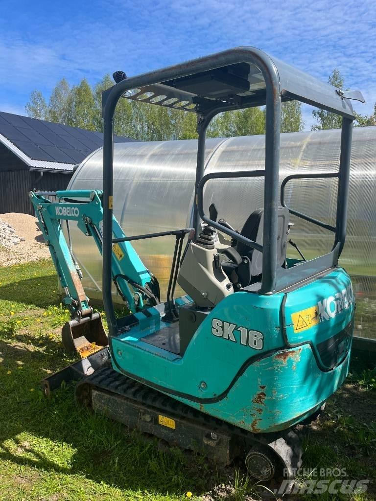 Kobelco SK 16 Minigrävare < 7t