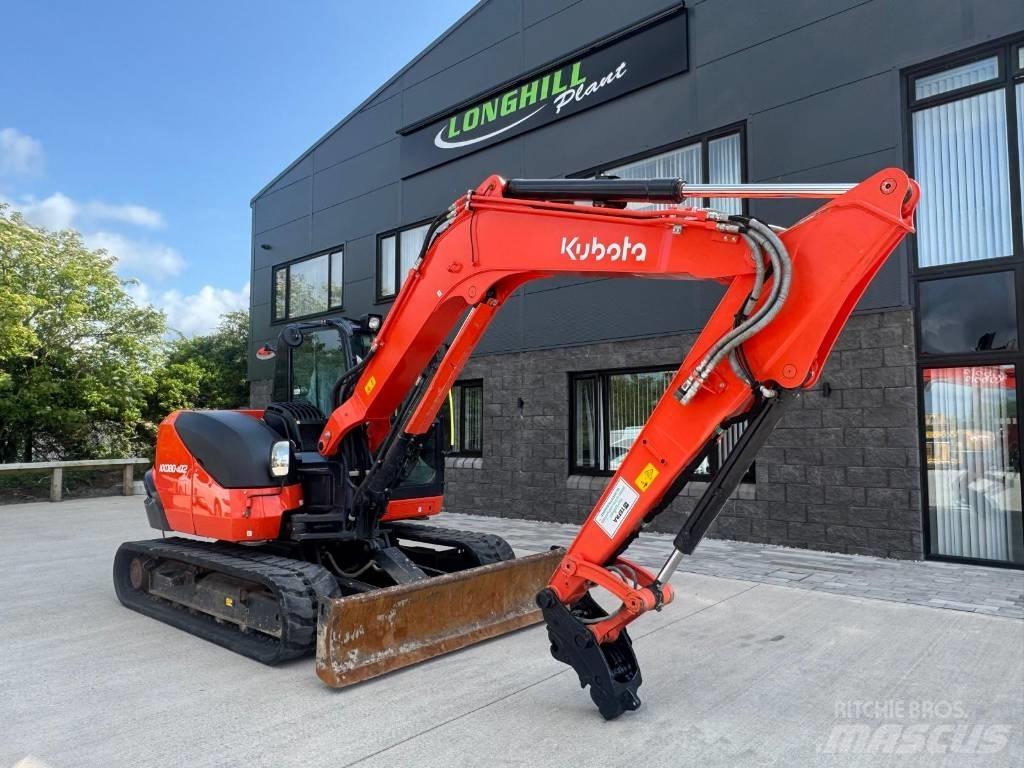 Kubota KX 080-4 Midigrävmaskiner 7t - 12t