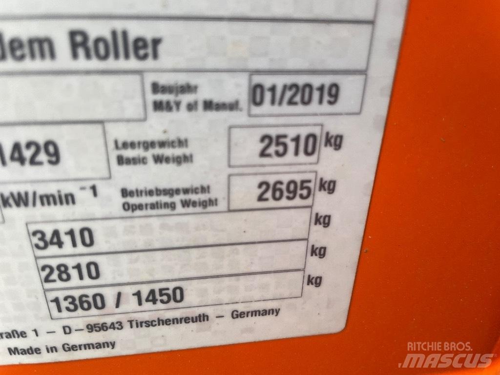 Hamm HD 12 Tvåvalsvältar
