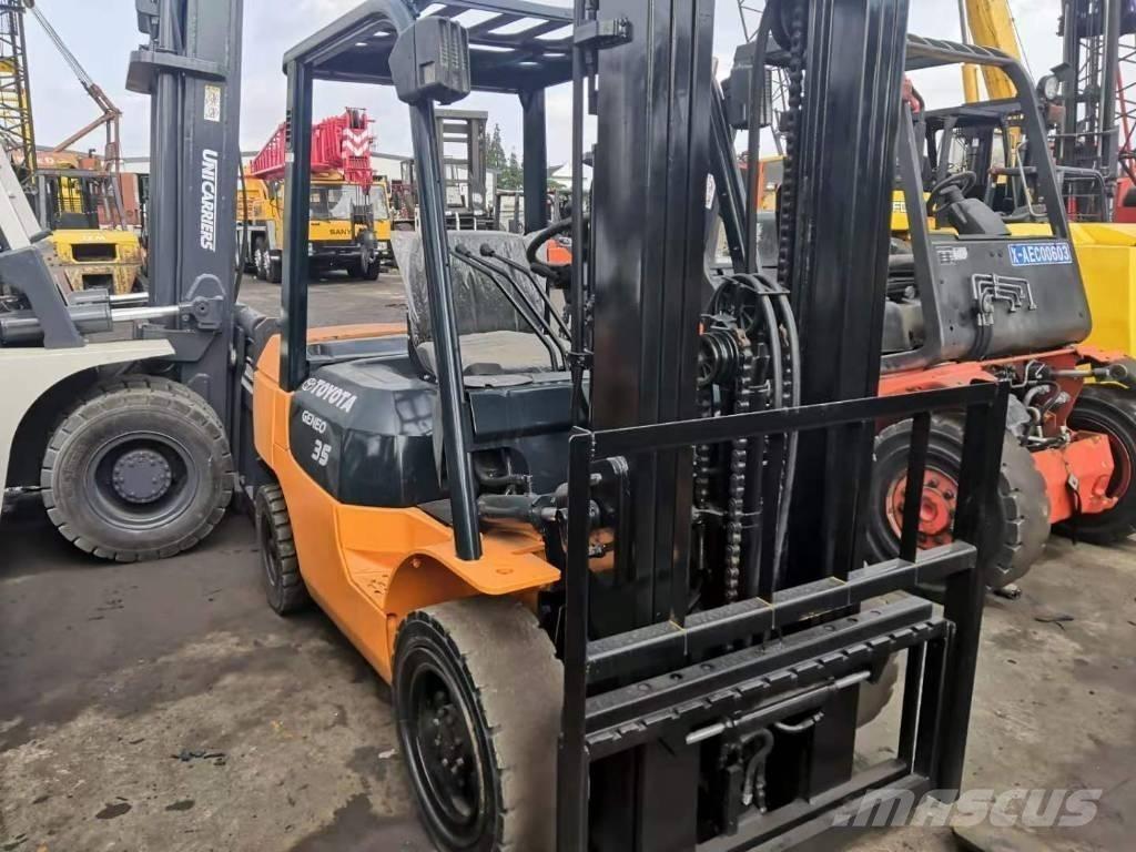 Toyota 3.5 ton Dieselmotviktstruckar
