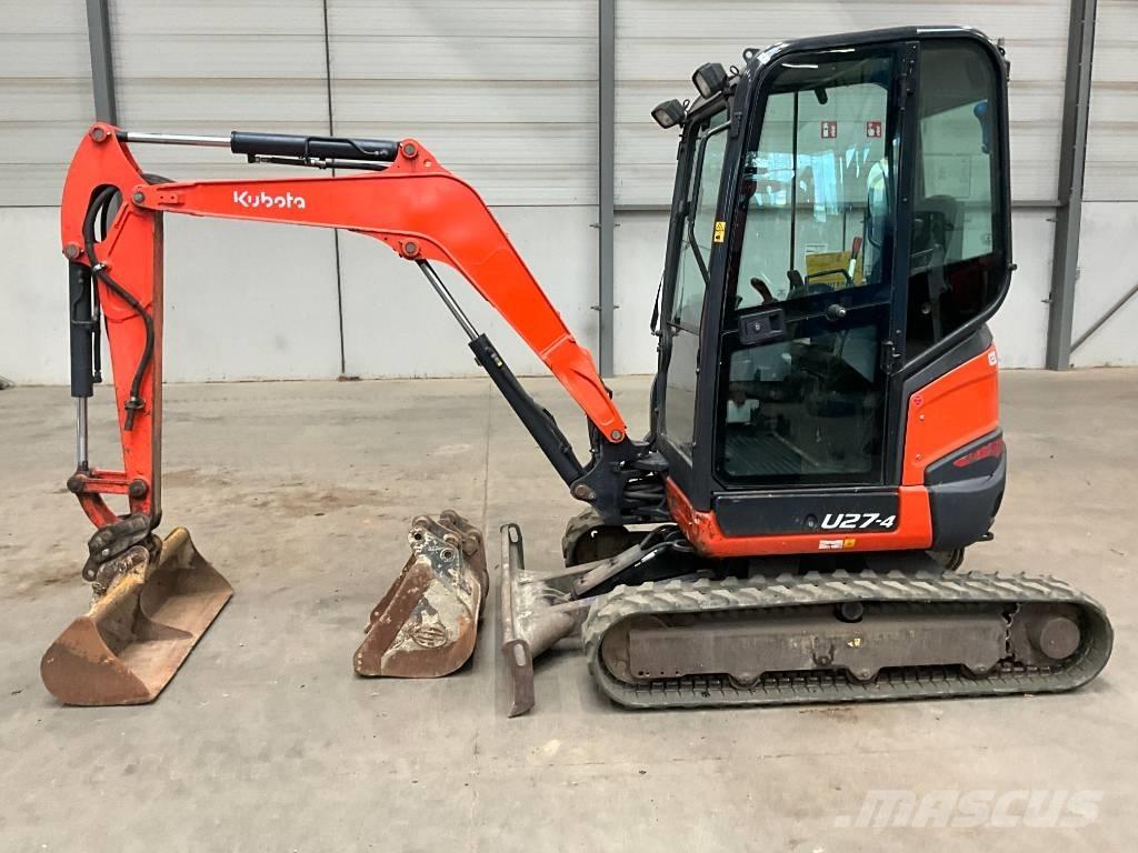 Kubota U 27-4 Minigrävare < 7t