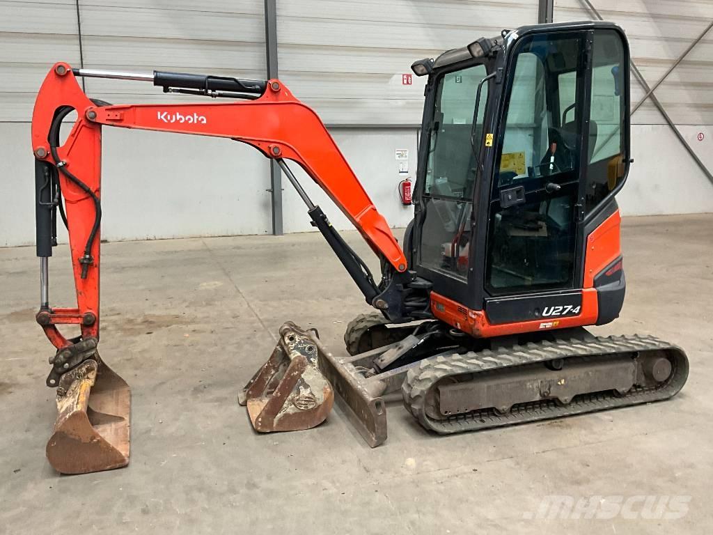 Kubota U 27-4 Minigrävare < 7t