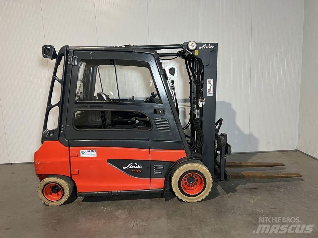 Linde E35L-01 Elmotviktstruckar