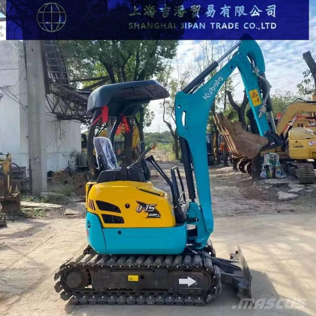 Kubota U 15 Minigrävare < 7t