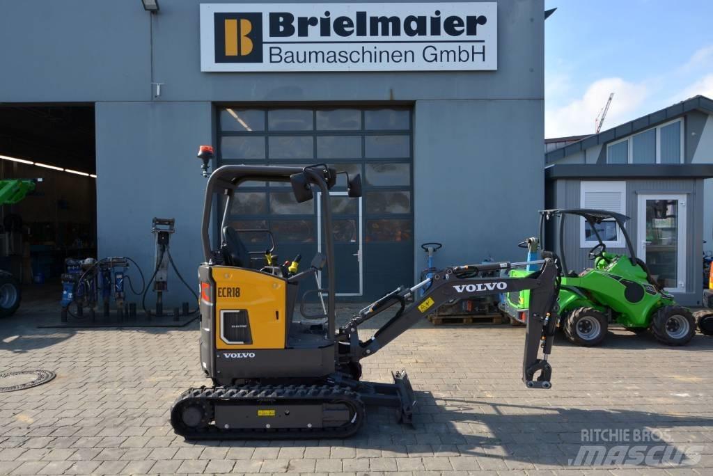 Volvo ECR18 electric Minigrävare < 7t