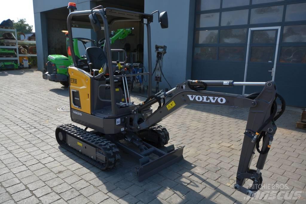 Volvo ECR18 electric Minigrävare < 7t