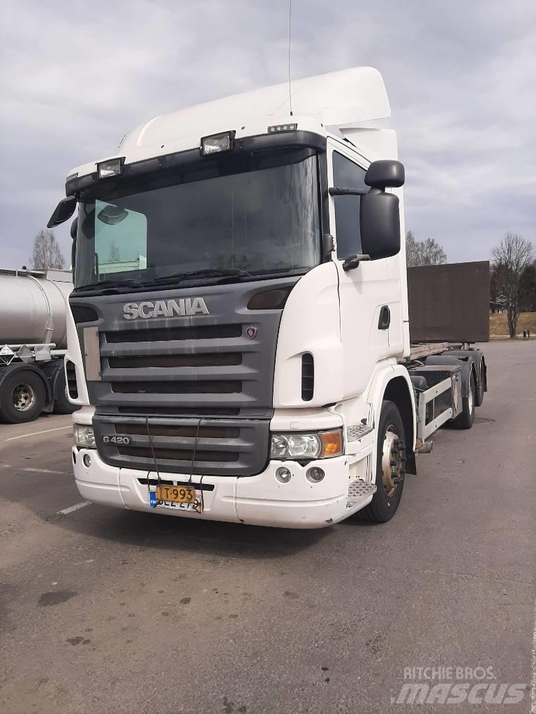 Scania G 420 Växelflak-/Containerbilar