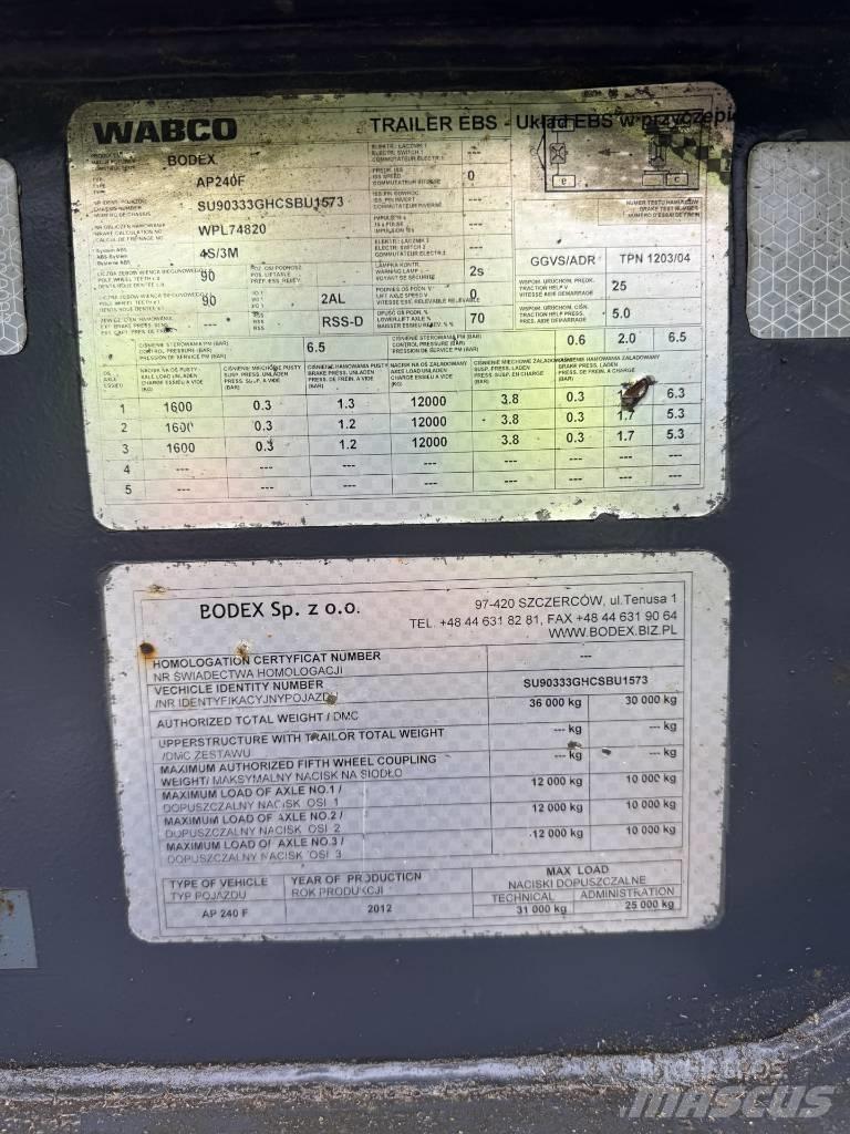 Bodex AP 240 F Timmersläp