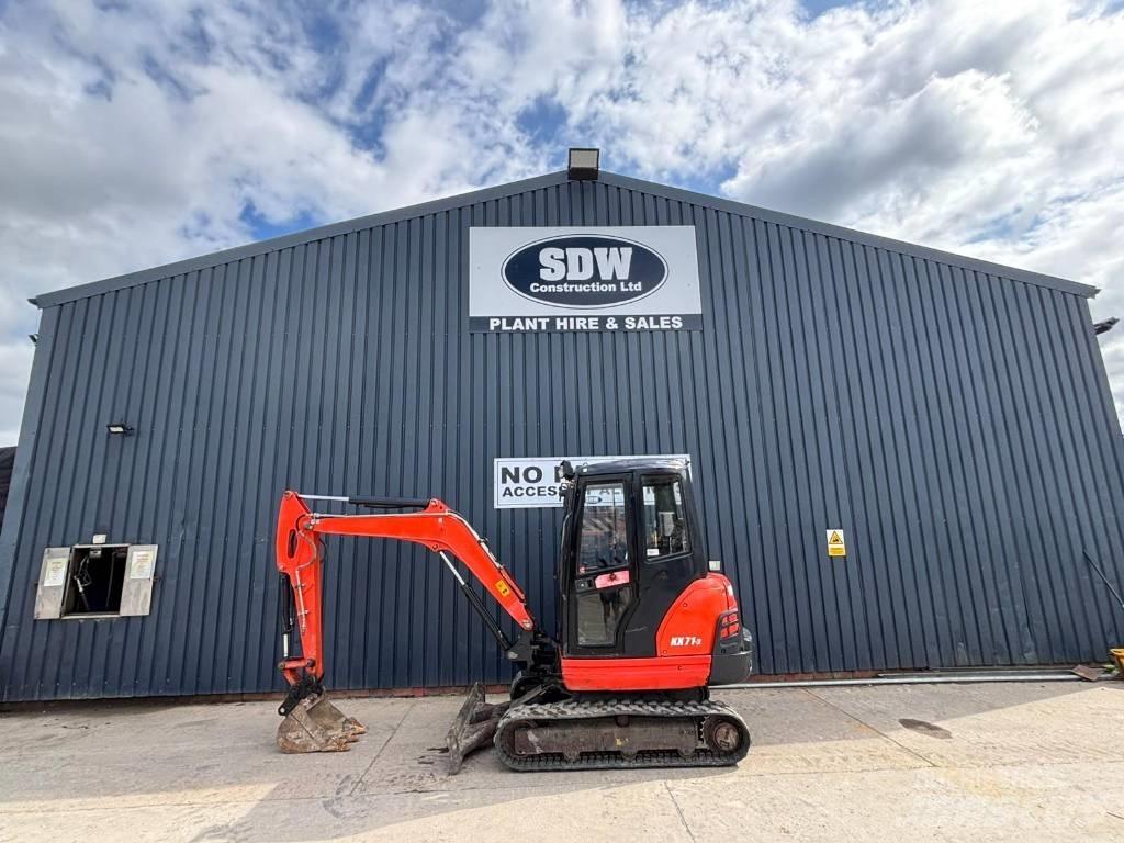 Kubota KX 71-3 Minigrävare < 7t