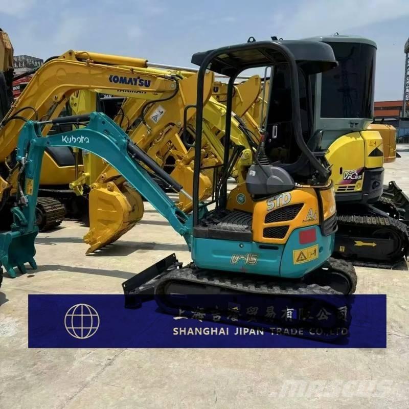 Kubota U 15 Minigrävare < 7t