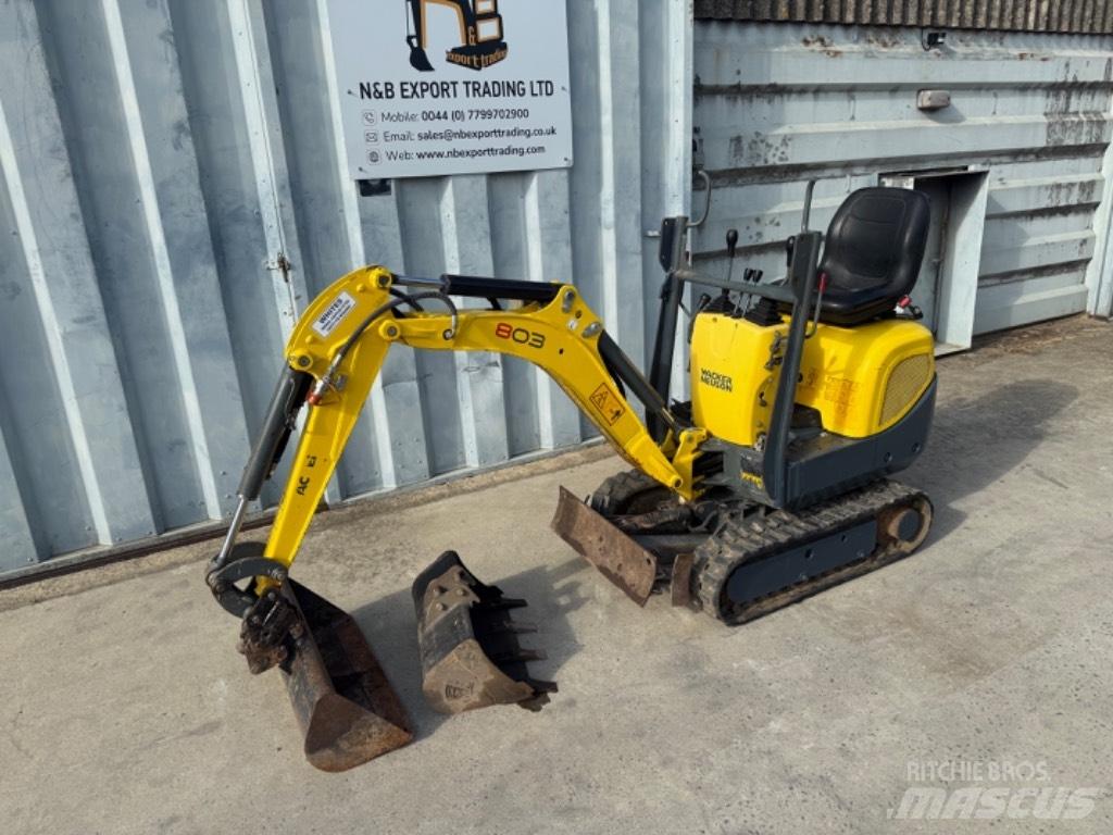 Wacker Neuson 803 Minigrävare < 7t