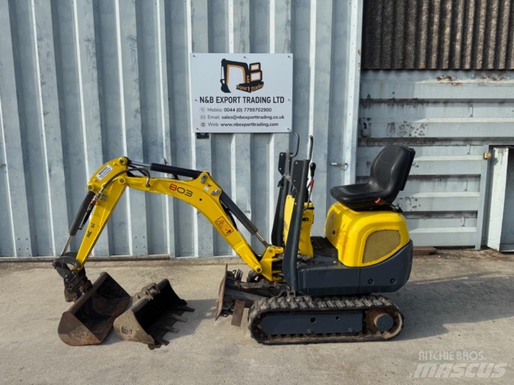 Wacker Neuson 803 Minigrävare < 7t