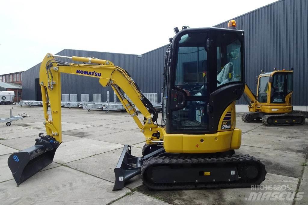 Komatsu PC26MR Bandgrävare