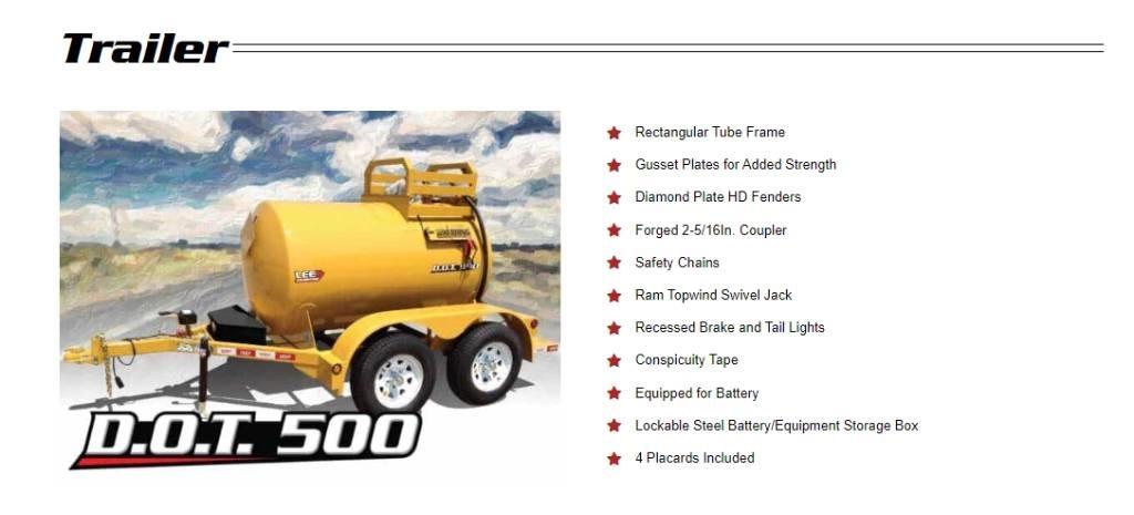  LEEAGRA DOT 500 Tanksläp