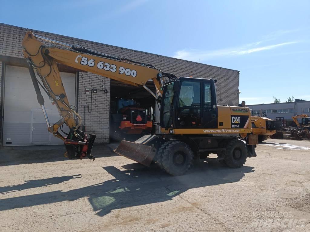 CAT M 315 D Hjulgrävare