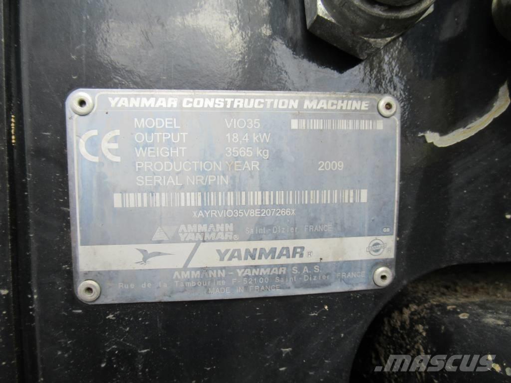 Yanmar VIO 35 Minigrävare < 7t