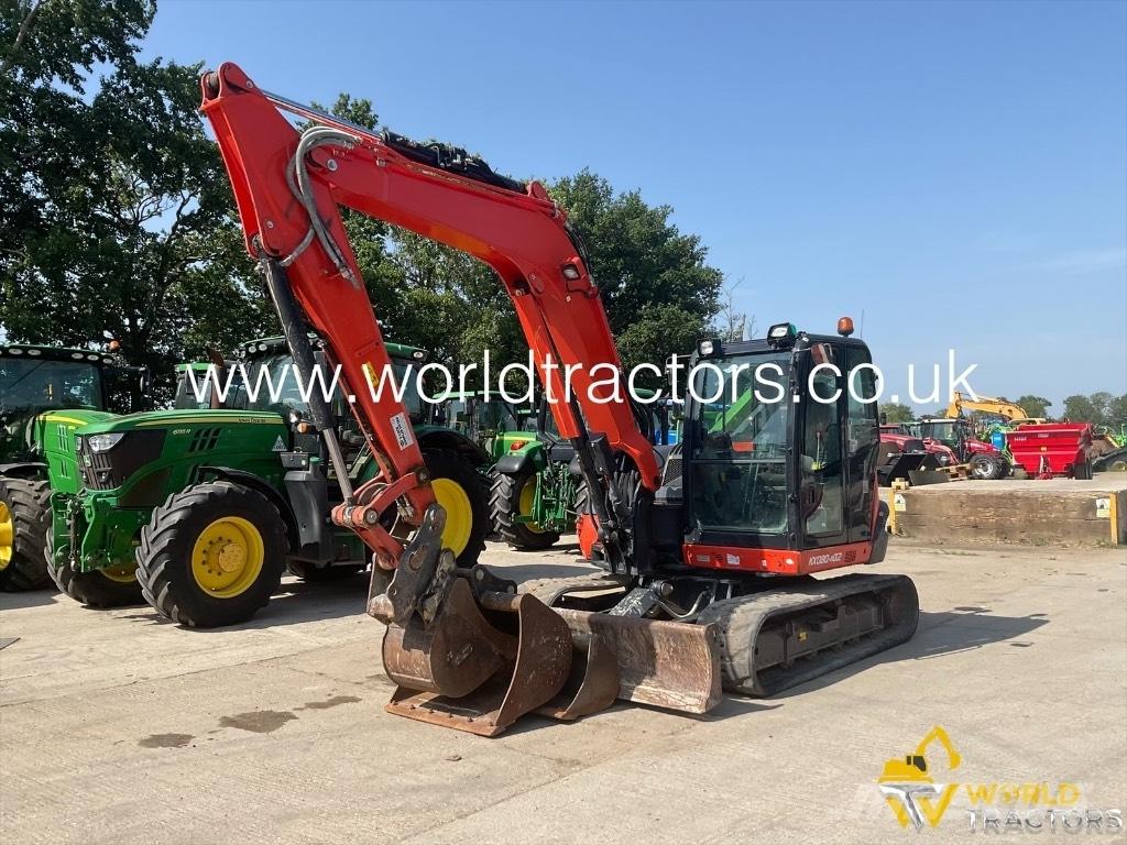 Kubota KX 080-4 Midigrävmaskiner 7t - 12t