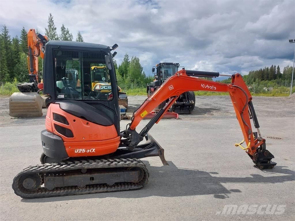 Kubota U25-3 Minigrävare < 7t