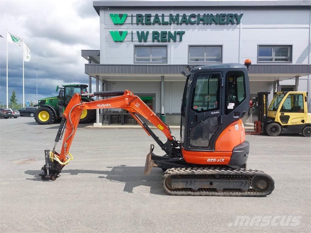 Kubota U25-3 Minigrävare < 7t