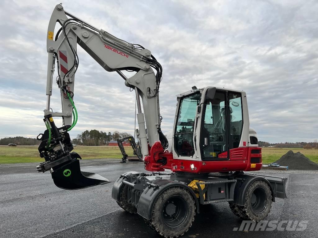 Takeuchi TB 395 W Hjulgrävare