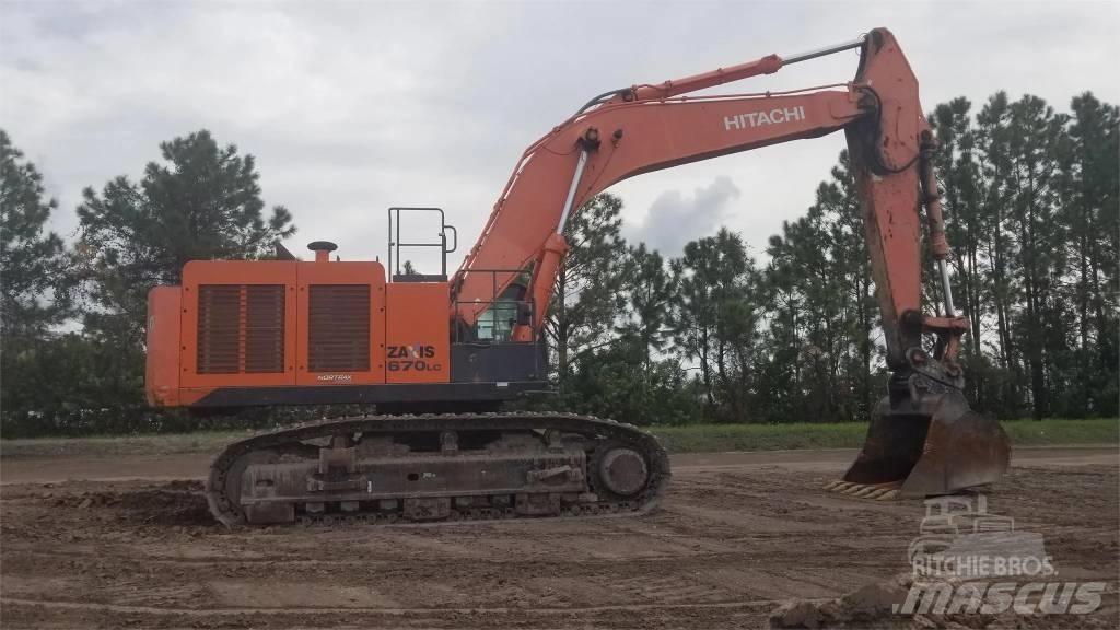 Hitachi ZX 670 Bandgrävare