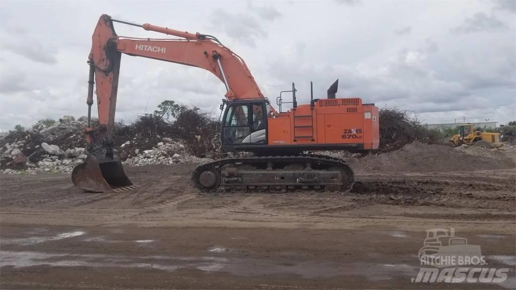 Hitachi ZX 670 Bandgrävare