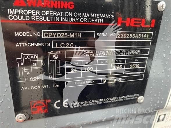 Heli CPYD25 Dieselmotviktstruckar