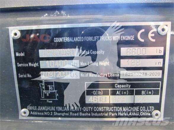 JAC CPQYD30 Dieselmotviktstruckar