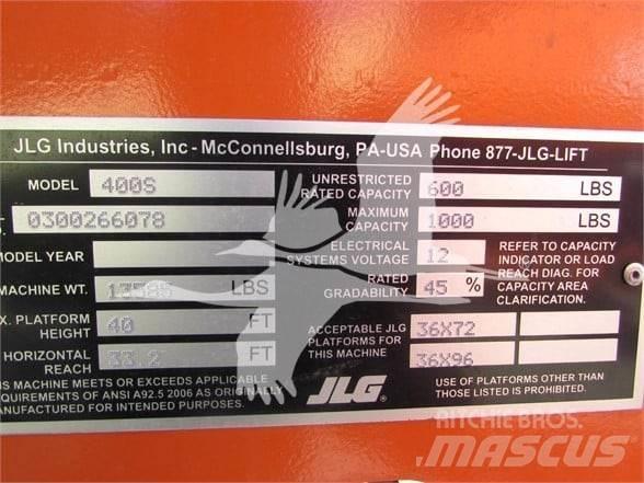 JLG 400S Teleskop bomliftar