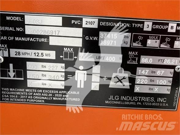 JLG 860SJ Teleskop bomliftar