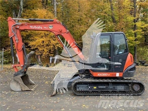 Kubota KX080-4 Bandgrävare