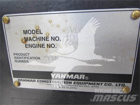 Yanmar SV08-1D Minigrävare < 7t