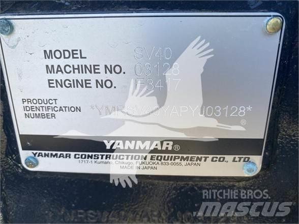 Yanmar SV40 Minigrävare < 7t
