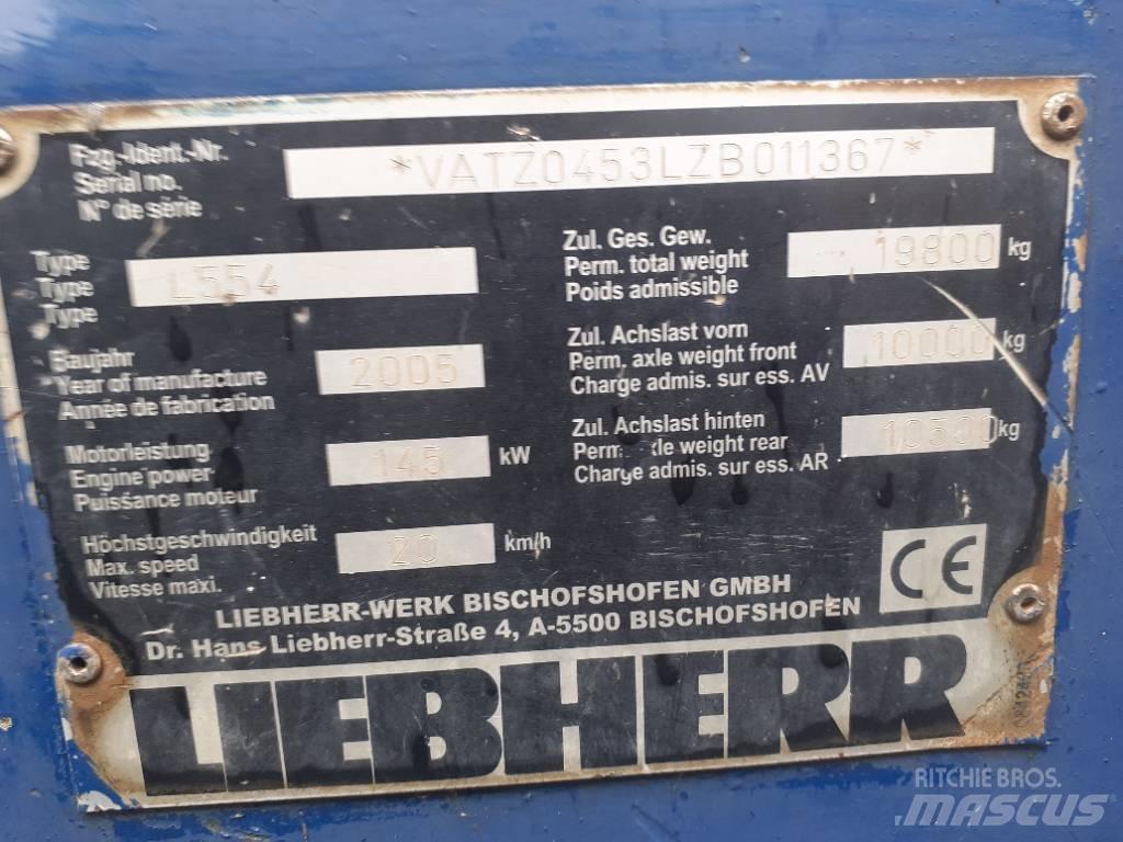 Liebherr L 554 Hjullastare