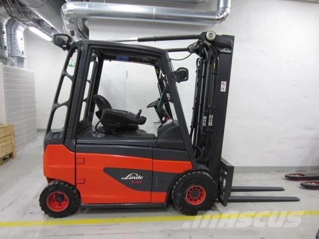 Linde E25 Elmotviktstruckar