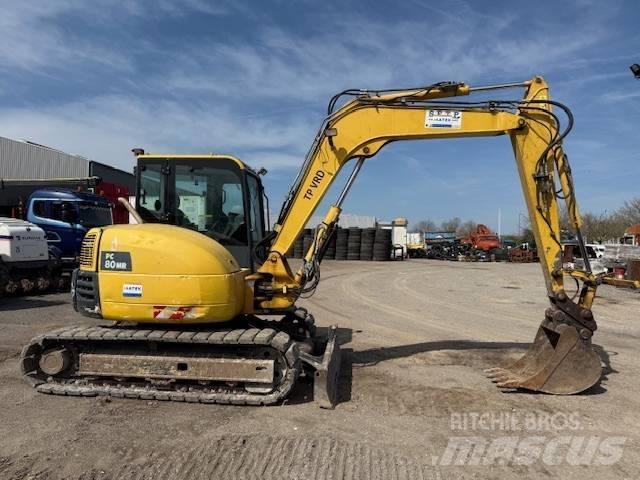 Komatsu PC 80 Midigrävmaskiner 7t - 12t