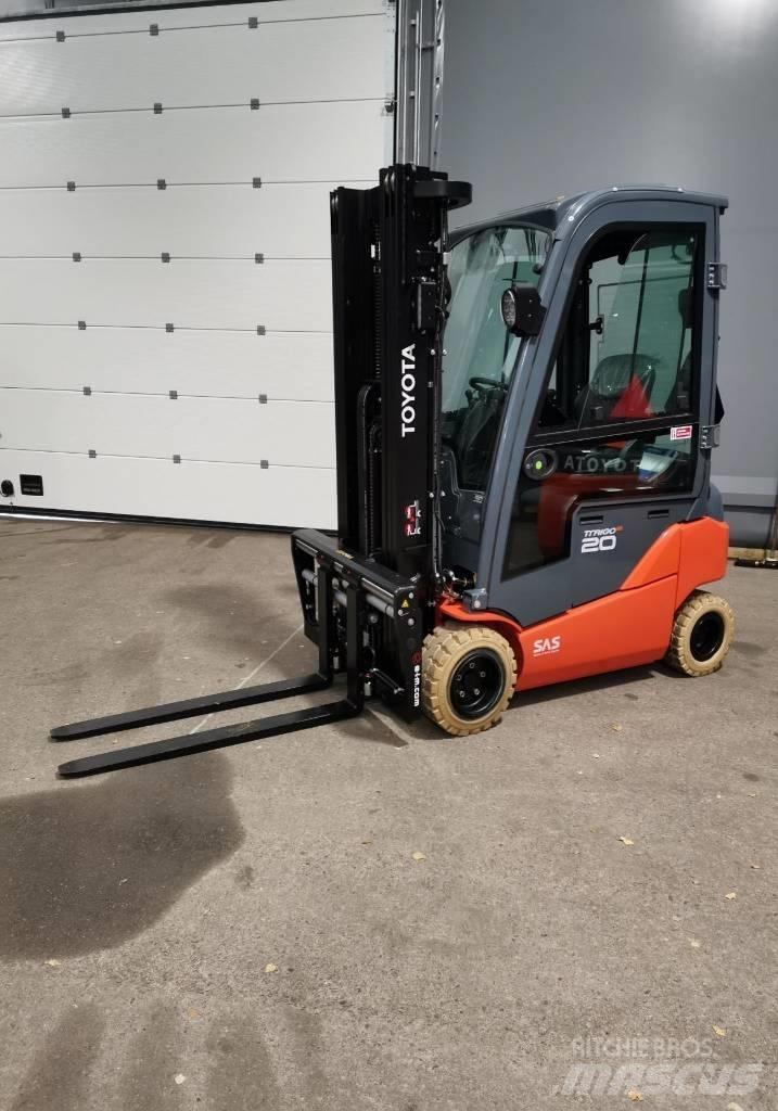 Toyota 8FBMK20T Elmotviktstruckar
