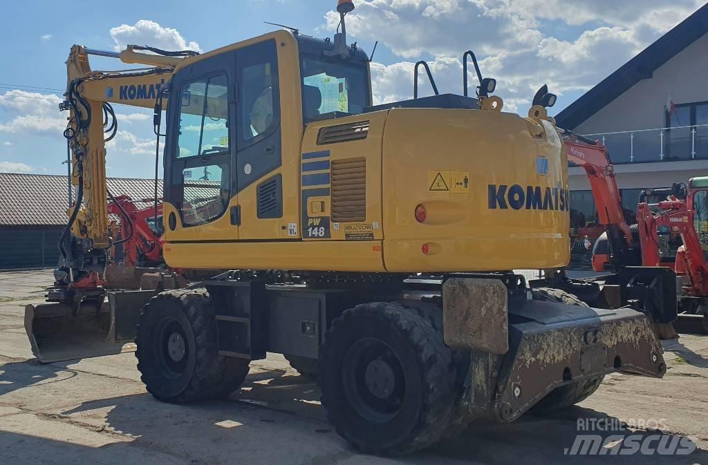 Komatsu PW148-10 Hjulgrävare