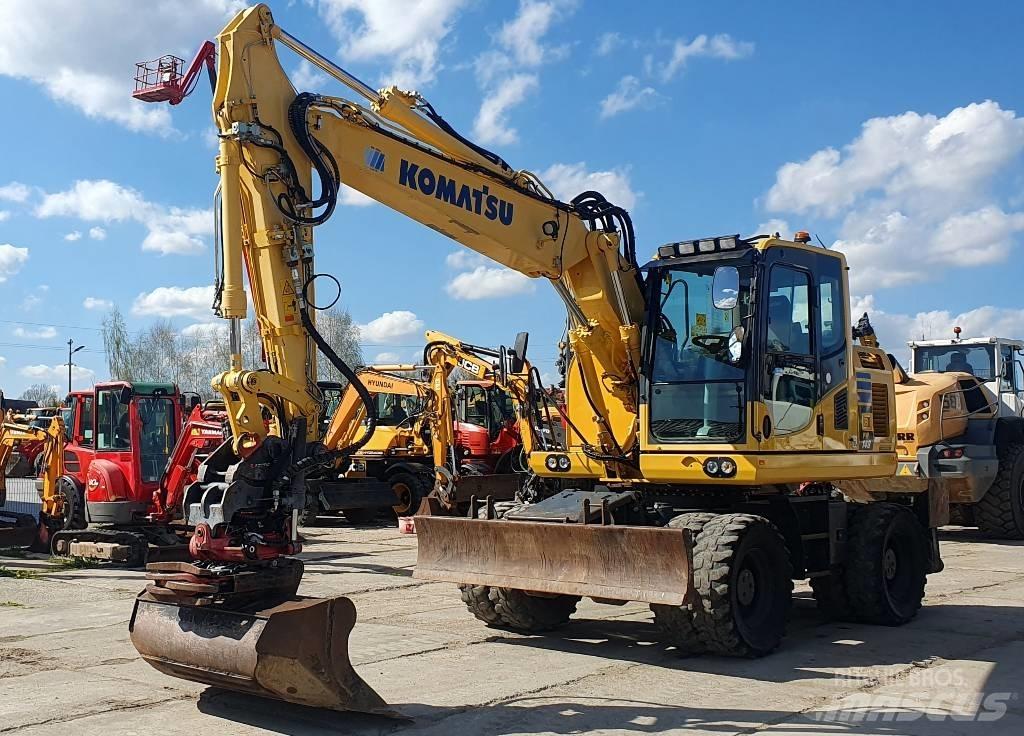 Komatsu PW148-10 Hjulgrävare