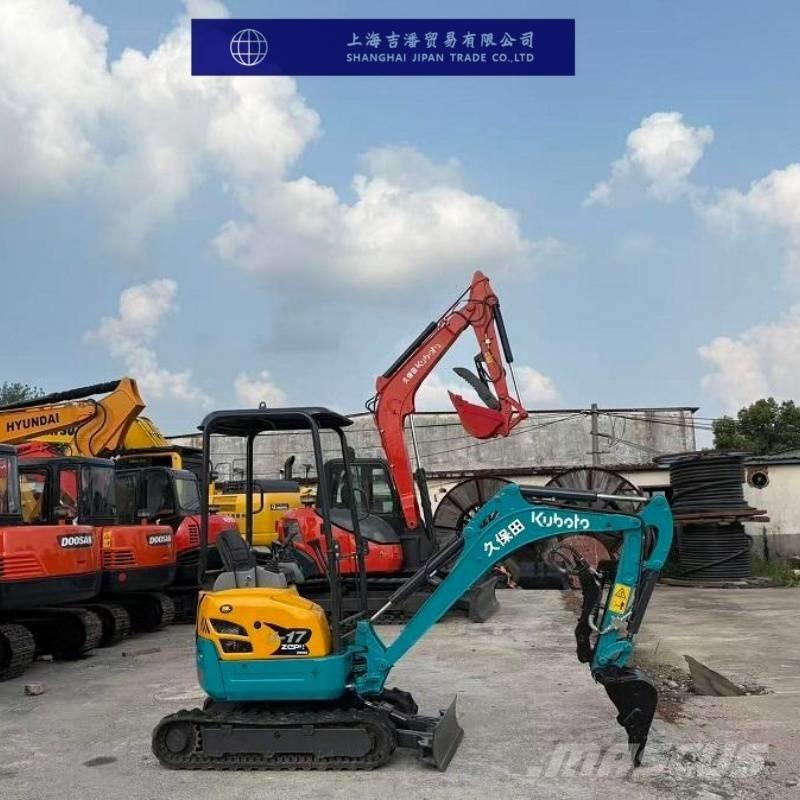 Kubota U 17 Minigrävare < 7t