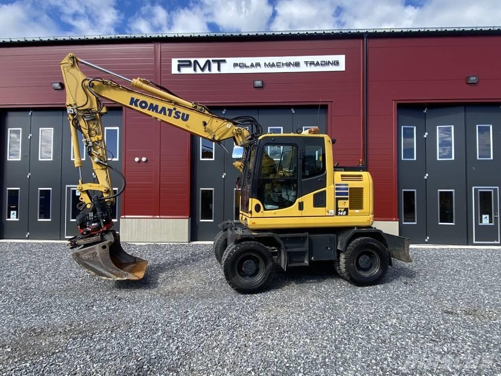 Komatsu PW 148-10 Hjulgrävare