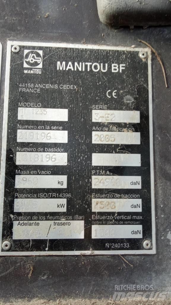 Manitou MT 1235 Teleskoplastare