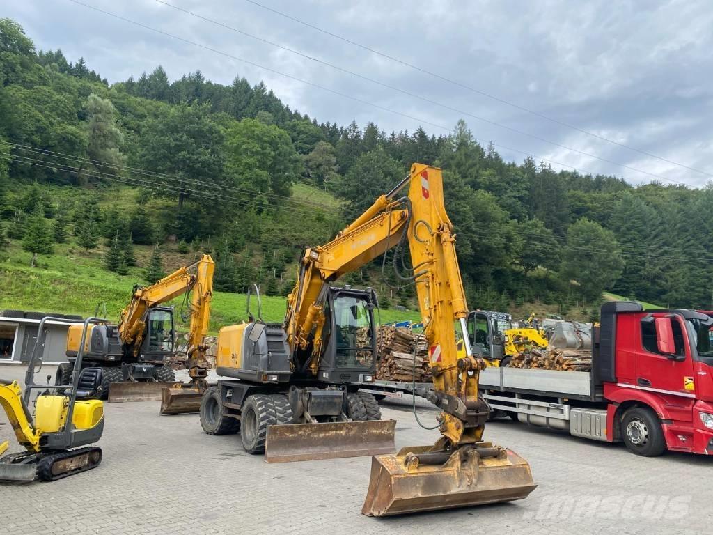 Hitachi ZX 140 W-3 Hjulgrävare