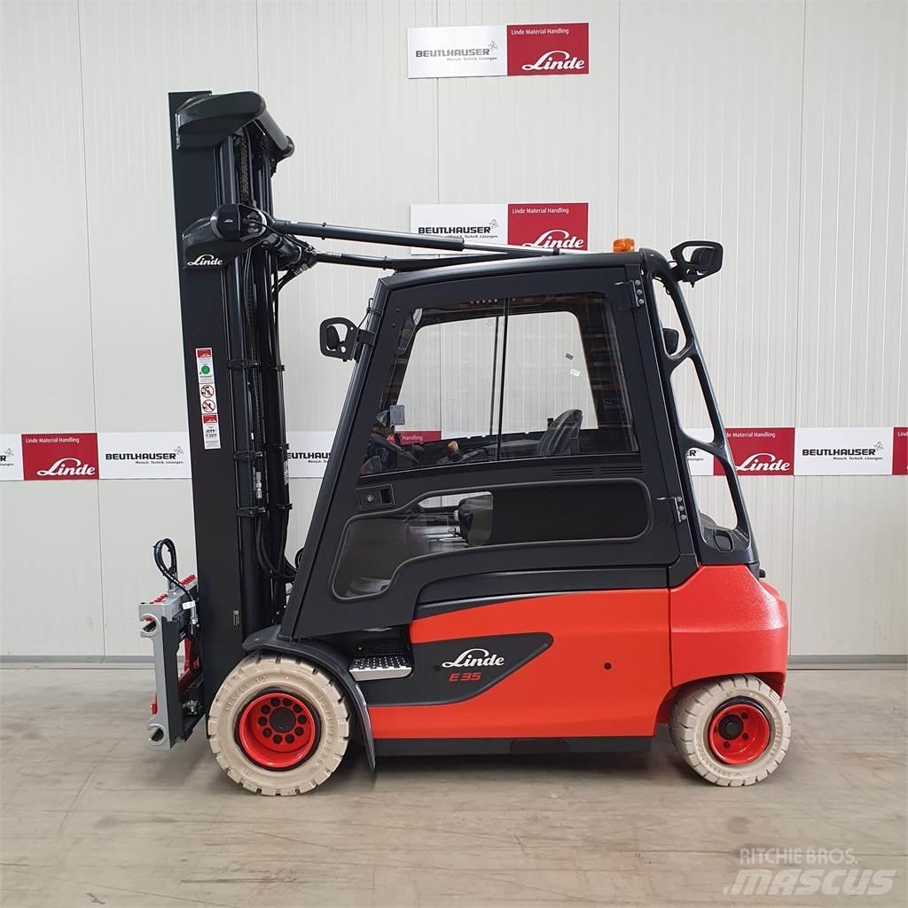 Linde E35L Elmotviktstruckar