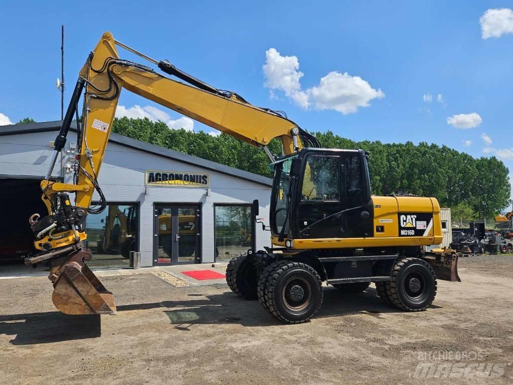 CAT M 316 D Hjulgrävare